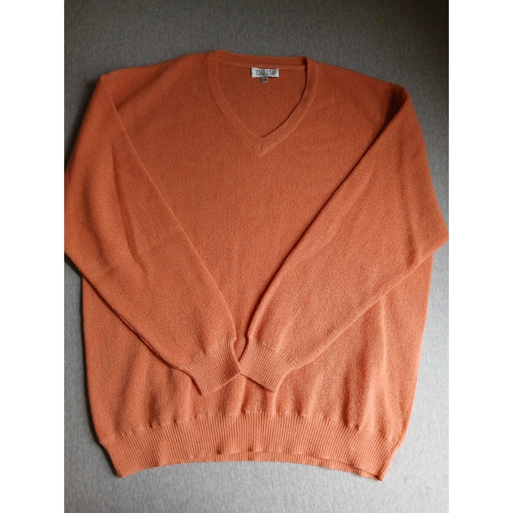 Tuttle Sweater 2x Mens V Neck 100 Alpaca Knit  Preppy Golf Casual Vintage Peru